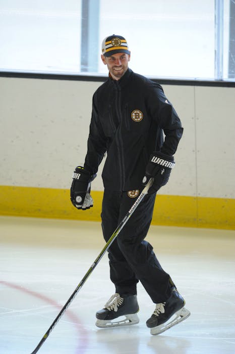 Adam McQuaid of Cornwall, P.E.I., is the new player development co-ordinator for the Boston Bruins. McQuaid played 462 NHL games for the Bruins over nine seasons. Photo Courtesy of Boston Bruins - Contributed