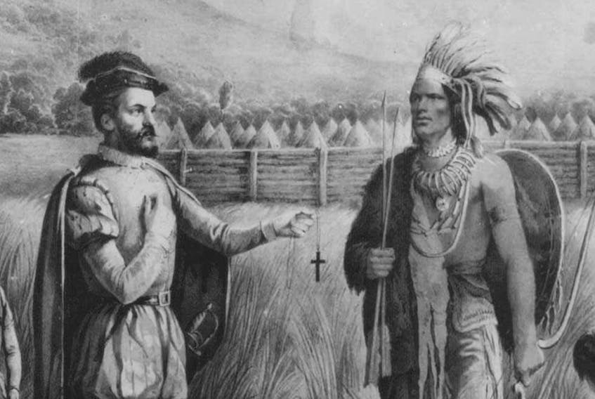 Outdated history books, such as two biographies of French explorer Jacques Cartier, as well as others with "offending Aboriginal representation" were removed from school shelves and destroyed.