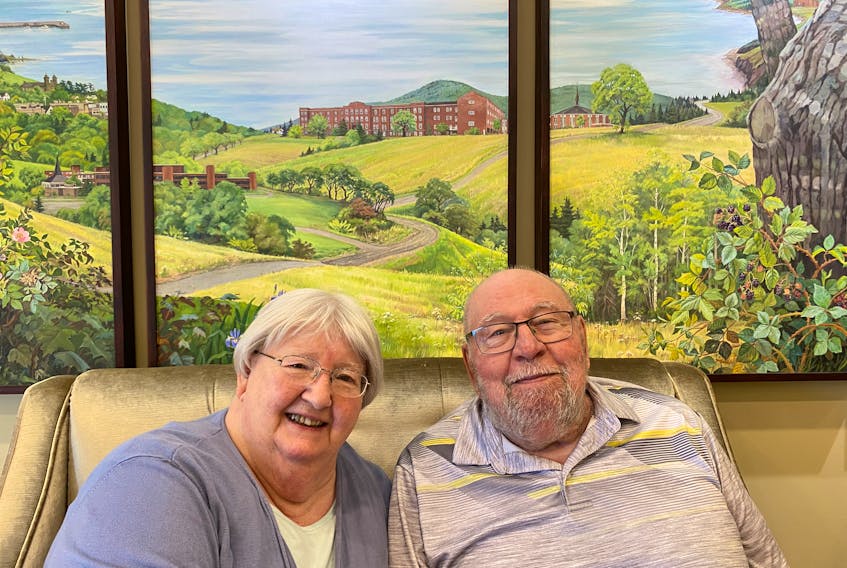 Parkland Antigonish residents Bernard Liengme and Pauline Liengme say their life in the community is worry-free. “There is a tremendous sense of peace and contentment here.” - Photo Contributed.