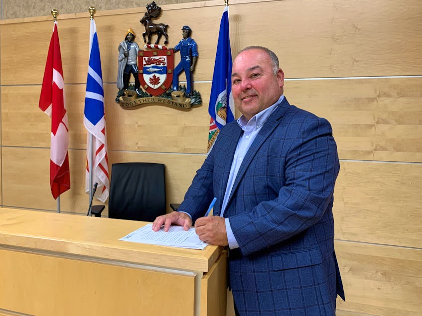 Outgoing Conception Bay South mayor Terry French. — Twitter/@TownofCBS