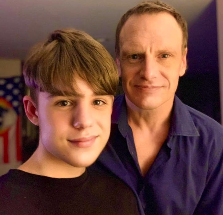 Chad Richardson and his son, Luca.  - Contributed