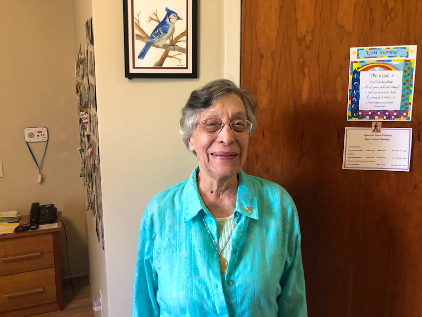 Sister Mary Dolores Sogz says the community atmosphere is one of her favourite things about living at Parkland Antigonish. - Photo Contributed.
