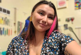 Cheyla Rogers is Mi'kmaw person and artist who lives in Stewiacke.