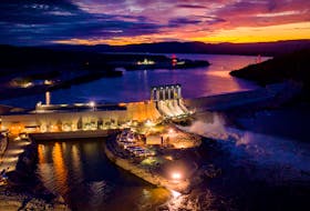 The Muskrat Falls hydroelectric dam. Contributed