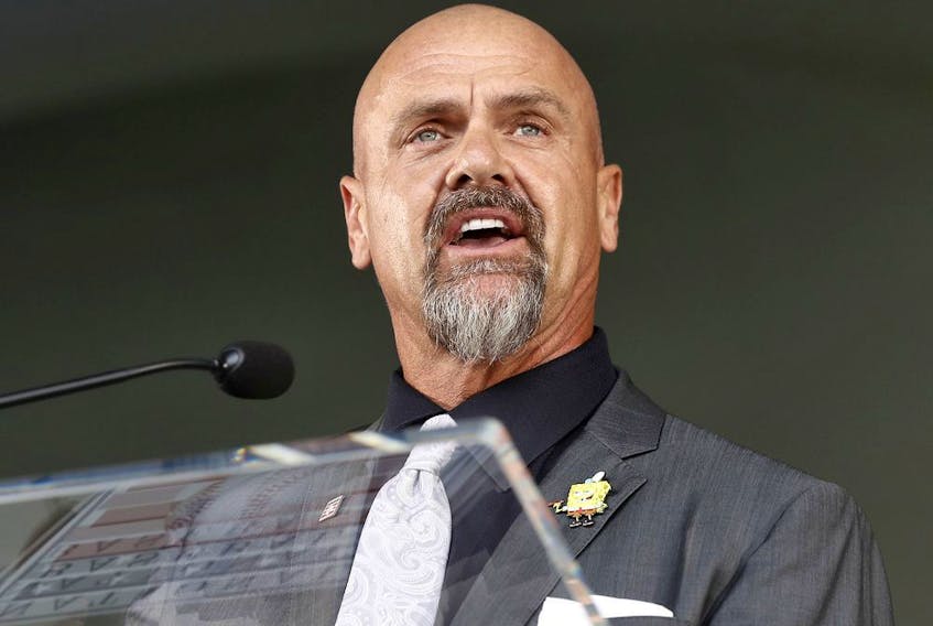 "Thank you Canada for all your support I’ve received throughout the years from my home country," Larry Walker said during his Hall of Fame induction speech Wednesday afternoon in Cooperstown, N.Y.