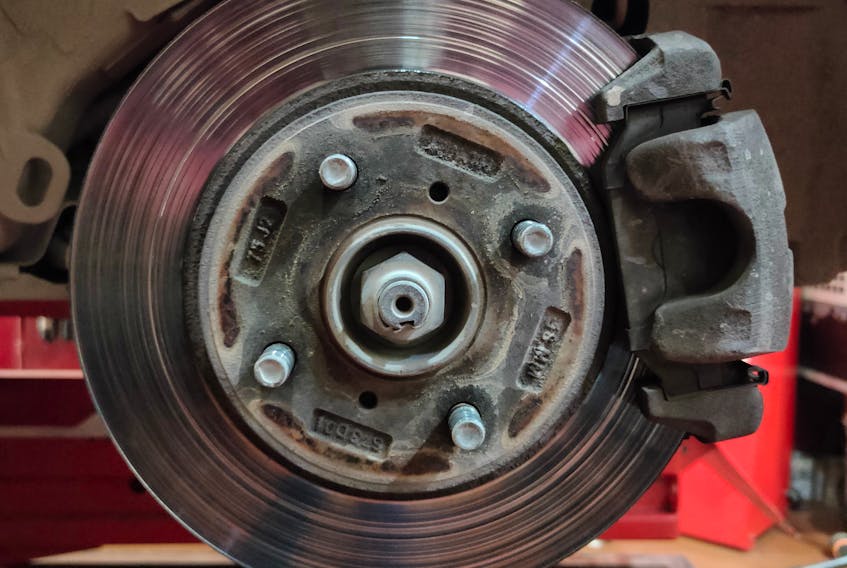 Popping a set of new brake pads on an older rotor with rusted edges and glazed surfaces is almost guaranteed to cause unwanted noise. The DK Photography photo/Unsplash