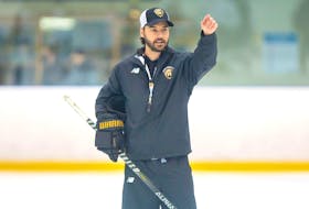 Newfoundland Growlers head coach Eric Wellwood is taking the long-term view as his team gets ready to return to action in the ECHL after what will have been an unplanned six-week break. — Newfoundland Growlers file photo/Jeff Parsons