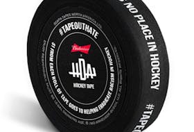 The Hockey Diversity Alliance released its #TapeOutHate hockey tape on Jan 8.