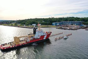 Canadian Maritime Engineering shipyard at Pictou, Nova Scotia. The Dartmouth-based company acquired this facility in 2021, adding to its holdings in Nova Scotia.