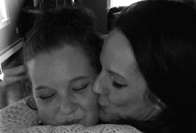 Maddison and her mom, Jennifer Holleman, during Maddison’s visit home in 2014. — Contributed photo