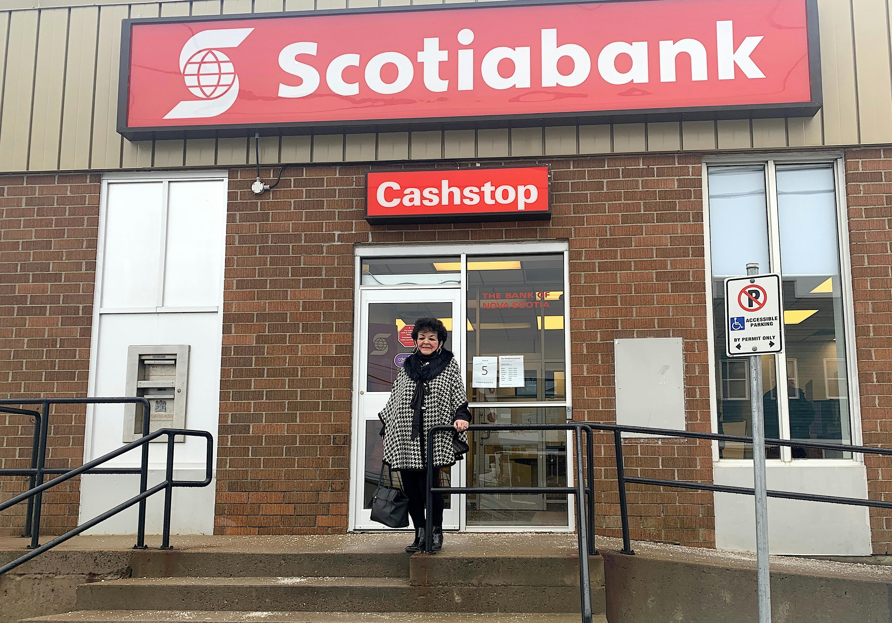 Chequing out of Sydney Mines Scotiabank closing branches across