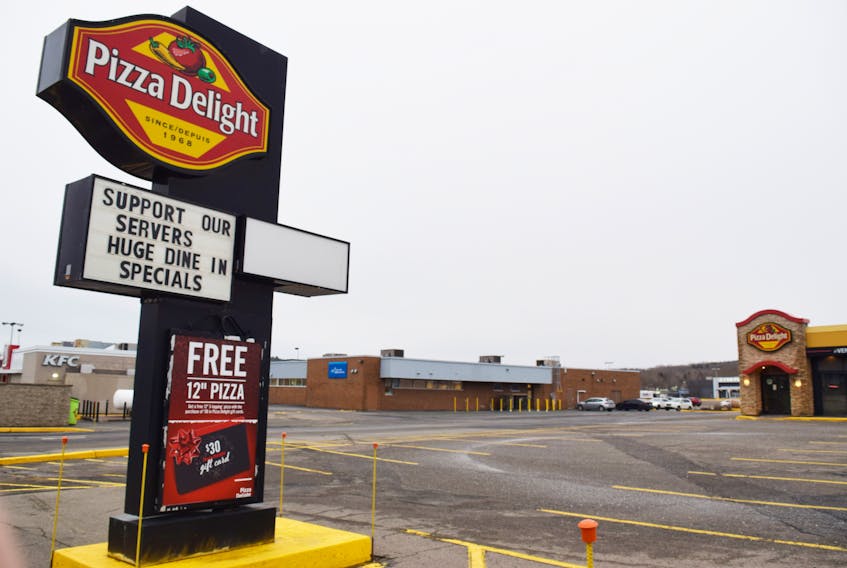 Pizza Delight is one of the many restaurants in Pictou County that have been impacted by COVID.