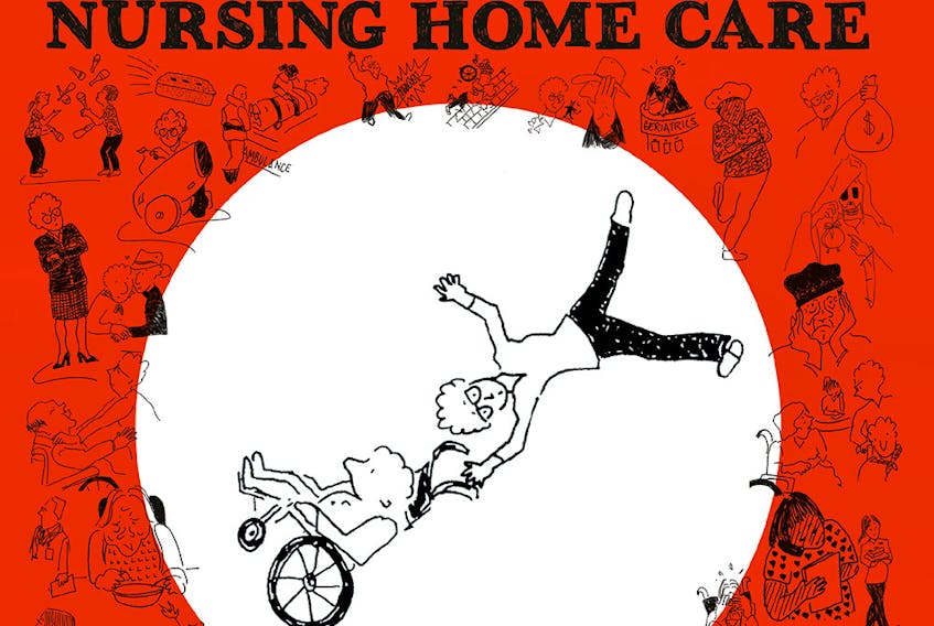 “Dying For Attention: A Graphic Memoir of Nursing Home Care,” published by Conundrum Press, has sold-out of its first printing. Contributed