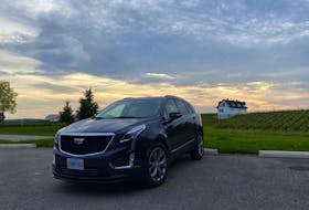 The 2021 Cadillac XT5 Sport AWD is the right size for the average Canadian’s part-country, part-city demands. Coleman Molnar/Postmedia News