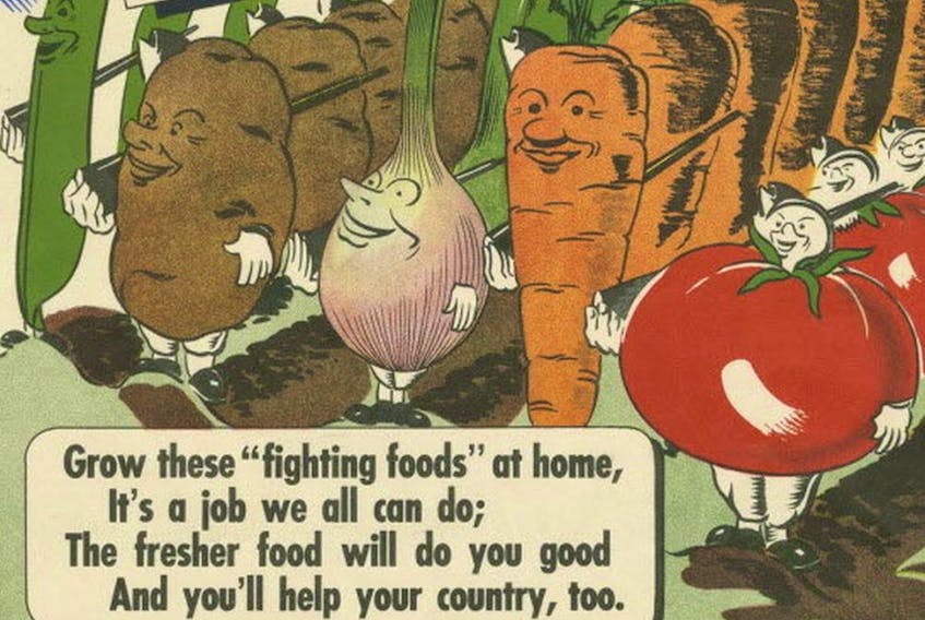 Victory gardens sprouted up during the Second World War to provide food and boost morale. 