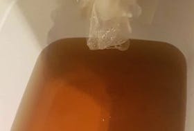 Musgrave Harbour resident Sheldon Pardy Tweeted this photo of town water in his bathtub.