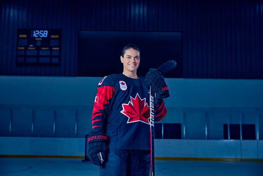 Blayre Turnbull of Stellarton is  a member of the Canadian women's hockey team that will play at the Beijing Olympics in February. 