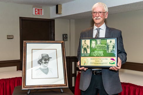 The P.E.I. Sports Hall of Fame and Museum recently inducted Louie Murphy during a ceremony in Charlottetown. Murphy played baseball for seven decades.