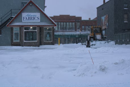 IN PICTURES: Snow, rain and hard wind during cleanup in Truro, Nova Scotia