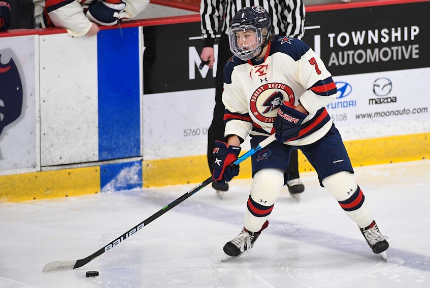 Wasyn Rice played three years with the Robert Morris University Colonials in NCAA Division 1 women’s hockey. Rice has joined the UPEI Panthers women's team for the second half of the 2021-22 Atlantic University Sport season.