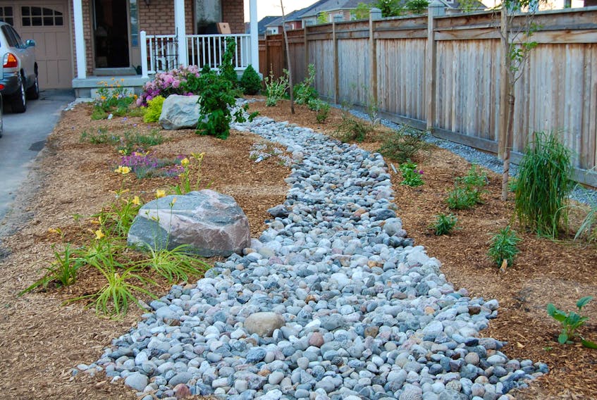 Gardeners should try to resist the temptation to water a xeriscape garden in times of drought no matter what it looks like while dry.