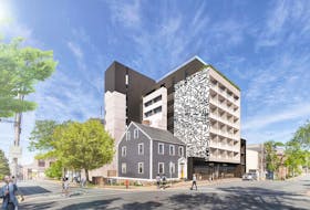 The former Maranova Hotel in downtown Dartmouth is going to be rebranded as the Shuffle and converted to microloft suites. Contributed