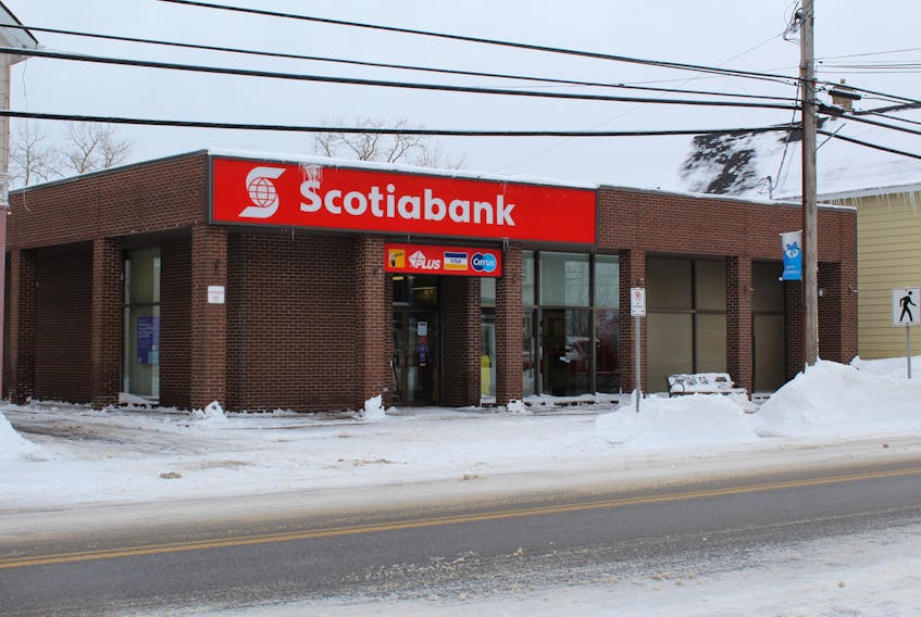 The Scotiabank in Westville, Nova Scotia