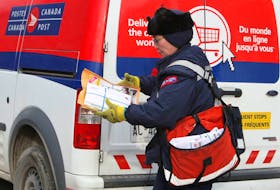 Canada Post has temporarily suspended mail delivery in Corner Brook and Labrador City on Jan. 18 due to inclement weather conditions.