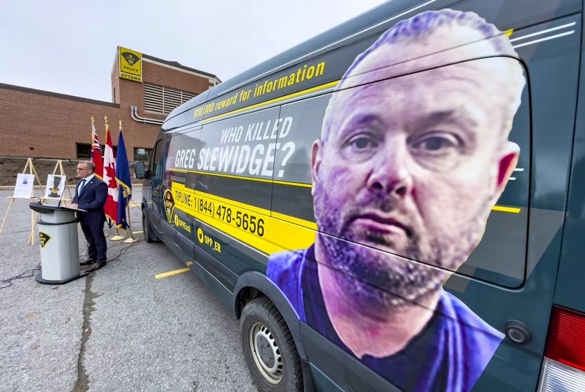 Ontario Provincial Police investigators used a rolling billboard, social media and a street canvas campaign to generate information on the murder of Greg Slewidge.