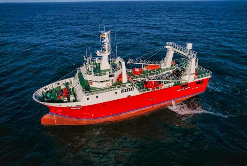 The latest acquisition for the Cooke companies is the Destiny, a $15 million trawler that will fish shrimp in Argentina.