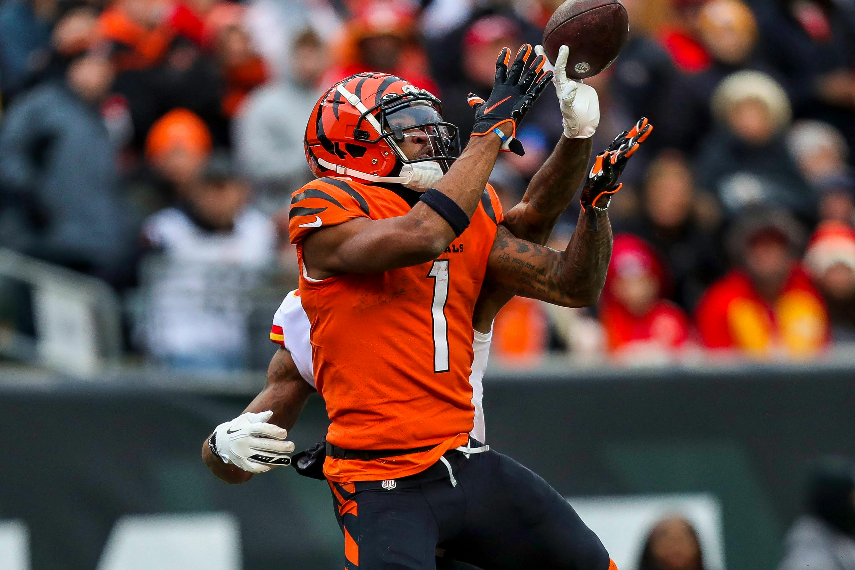 Joe Burrow And Ja'Marr Chase AFC Championship Round Bengals Shirt