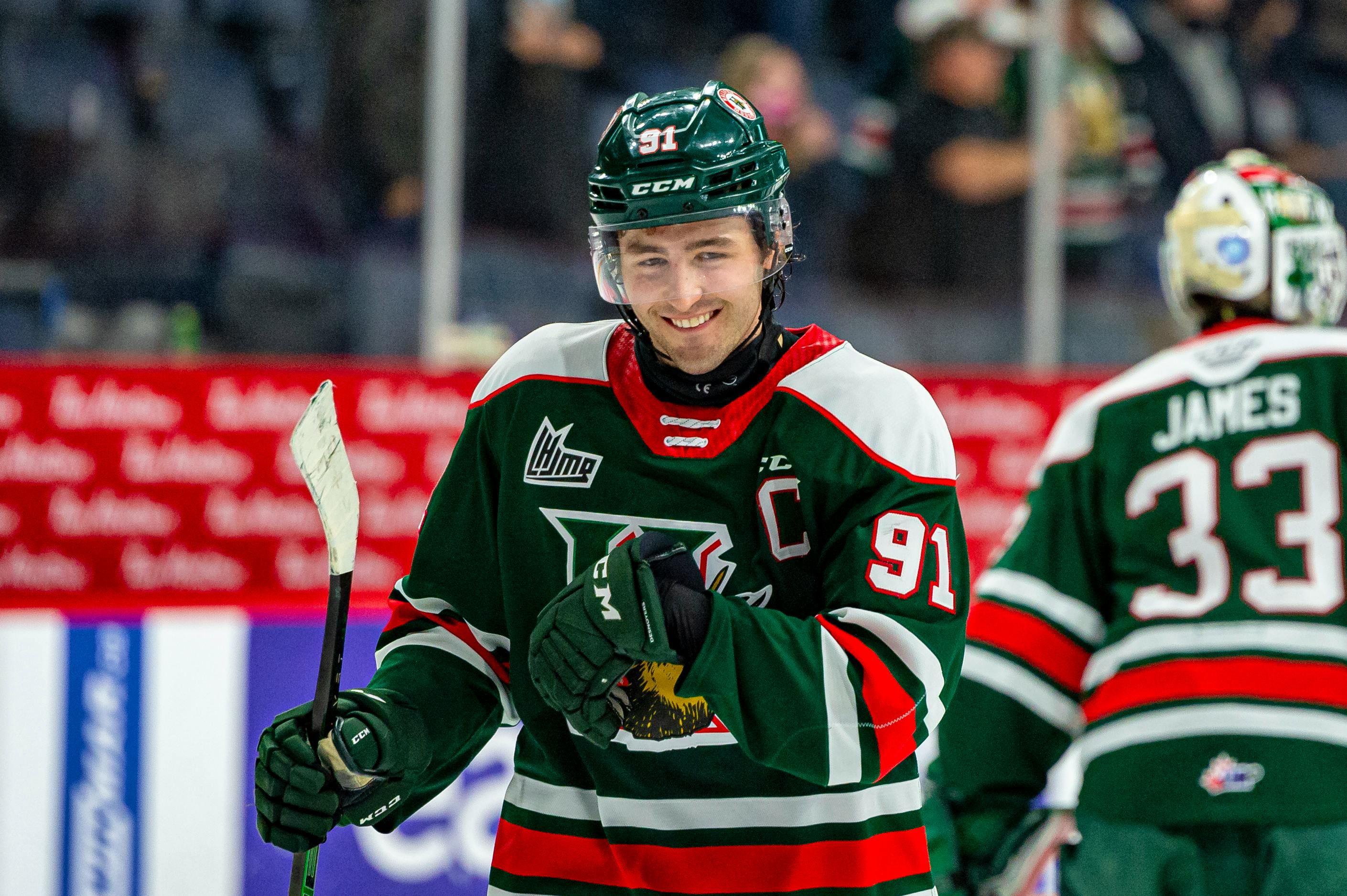 L'Heureux looks to carry on Mooseheads' first-round run at NHL draft