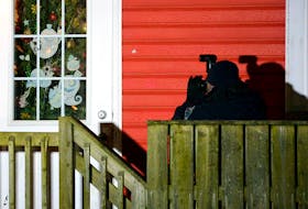 The RNC is investigating an apparent shooting at a west-end St. John's home Wednesday night. Keith Gosse/The Telegram