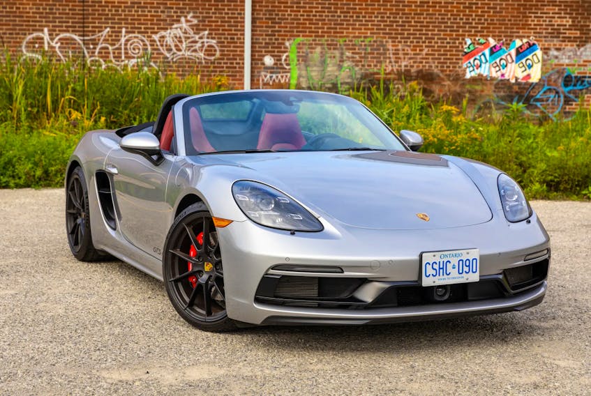 The 2021 Porsche Boxster GTS 4.0 drives how you think it should. Clayton Seams/Postmedia News
