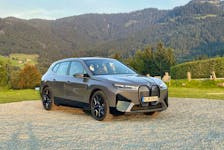 The BMW iX M60 will launch in June this year. Graeme Fletcher/Postmedia News