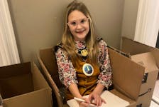 Allie Sheppard, an eight-year-old from Harbour Grace, was named mayor for a day recently and allowed to wear the town’s chain of office after the town’s current mayor, Don Coombs, saw pictures of her homemade office on social media. 