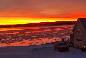Anne Cameron was treated to this dramatic morning sunrise at Black Point Beach in Pictou County earlier this week. She knew what the red sunrise indicates; hopefully Anne was prepared for the dusting of snow, rain and wind that arrived later that day. Thank you for sharing, Anne.