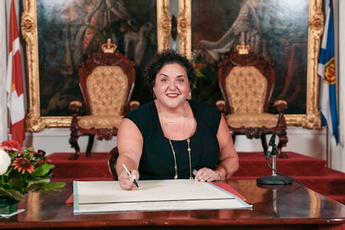 Photos from the swearing-in ceremony for members of the Legislative Assembly of Nova Scotia today, Aug. 30, 2021 in Halifax
Patricia Arab
