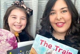 Kristen Pittman (right) and her five-year-old daughter, Olivia Burton, of Corner Brook have been sharing their Indigenous culture and teachings with other children through a series of bedtime stories videos which are posted on the Qalipu First Nation’s Facebook page.