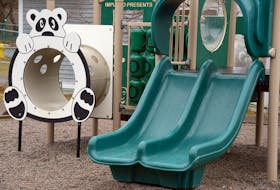 While outdoor daycare play areas may be empty, daycare workers are dealing with children inside the premises and the possibility that one or more of them might have COVID-19.

Keith Gosse/The Telegram