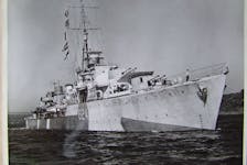 A sailor who served on a Canadian warship during the Korean War, most likely HMCS Huron (pictured here), has won full compensation for a "forced circumcision" he endured at the hands of military doctors.