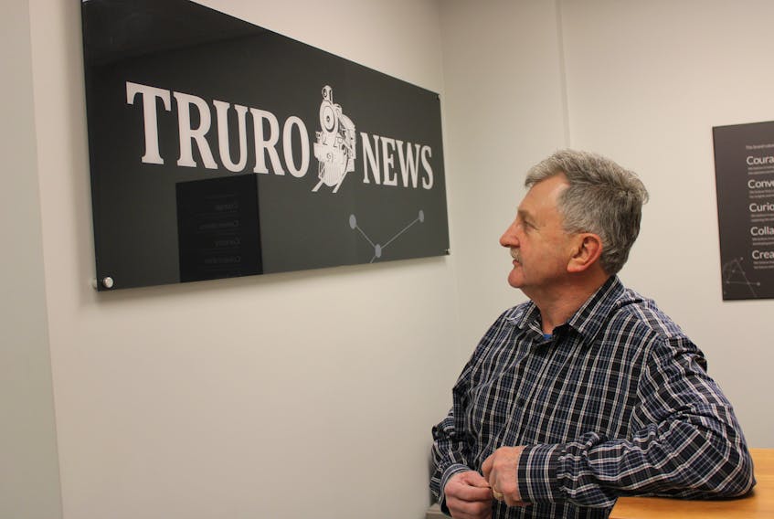 Harry Sullivan recently left his role as editor for Truro News, retiring from a lengthy career in journalism.