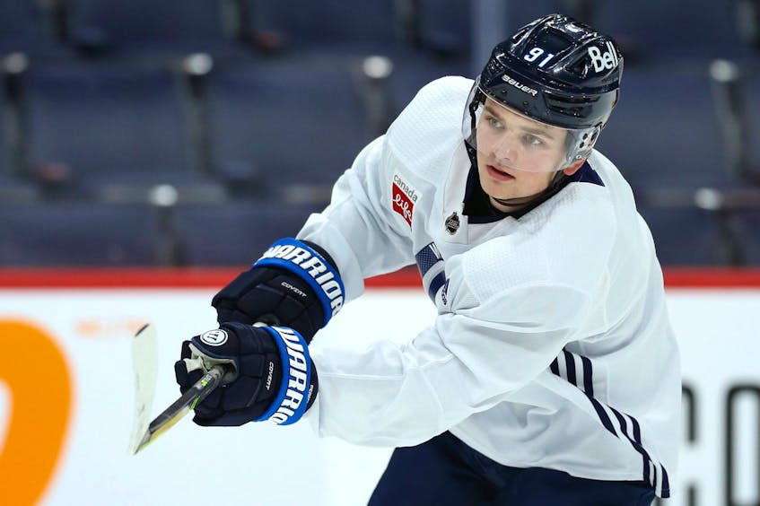 Winnipeg Jets' Cole Perfetti out for eight weeks with upper-body injury -  Daily Faceoff
