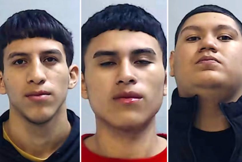 Alejandro Trevino, Christian Trevino and Juan Eduardo Melendez are accused of beating Gabriel Quintanilla to death.