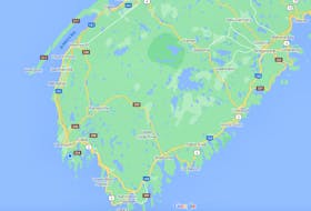 Southwestern Nova Scotia. GOOGLE MAPS