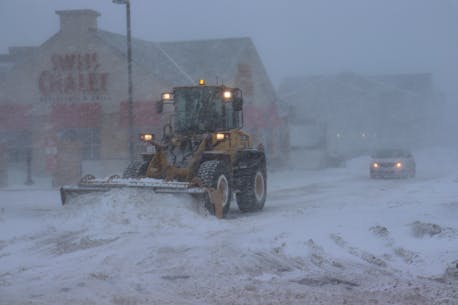 Snow keeps piling up in P.E.I. with third major storm this month; 20-40 centimetres expected