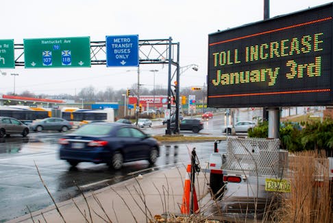 Bridge tolls are one of the costs that are increasing in the New Year.