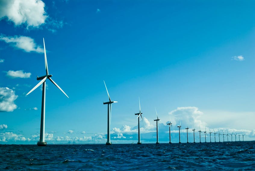 The offshore wind farm, proposed by Brezo Energy, would be located in the Chedabucto Bay area off Richmond County. STOCK IMAGE