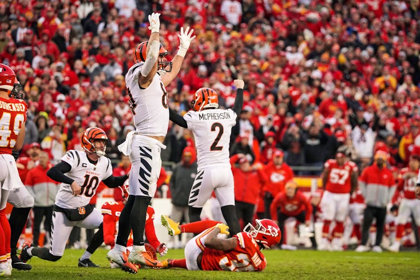 Bengals stun Chiefs in overtime to reach Super Bowl 2022