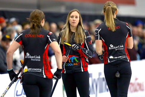 Eight teams, including one skipped by former world champion Rachel Homan of Ottawa, were set to take part in the provincial Scotties Tournament of Hearts before the event was suspended. 